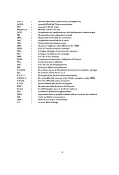 Relations extérieures et influence normative de l'Union européenne