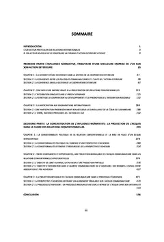 Relations extérieures et influence normative de l'Union européenne