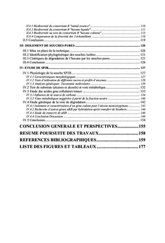 Biodiversité et cinétiques de dégradation de l'hexane