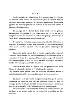 Recherche électronique et productivité scientifique en afrique