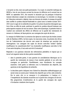De la qualité des instruments de mesure des apprentissages scolaires