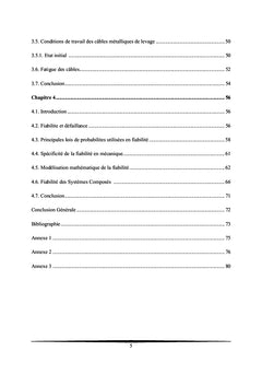 Etude du comportement mécanique des câbles métalliques de levage