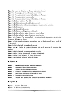 Etude du comportement mécanique des câbles métalliques de levage