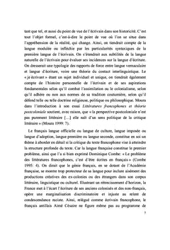 Ecritures en situation postcoloniale: Francophonies périphériques