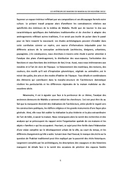 Les intérieurs des maisons de Mahdia au dix-neuvième siècle