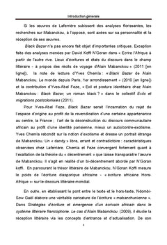 L'écriture de l'exil