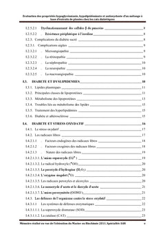 Evaluation des proprietes antidiabétique d'un melange de plantes