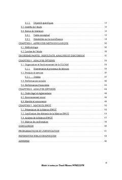 Diagnostic d'une institution de microfinance: Cas de la CLCAM-Akassato