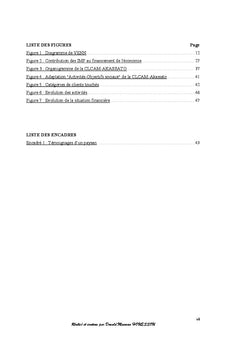 Diagnostic d'une institution de microfinance: Cas de la CLCAM-Akassato