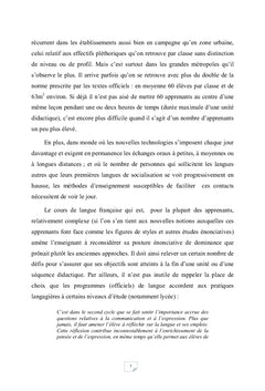 Interactivité langagière et acquisition des langues secondes