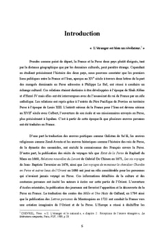 La réception de la Perse et sa littérature chez Victor Hugo