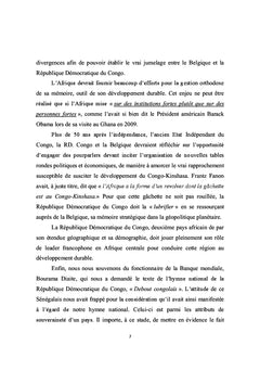 RD Congo-Belgique : Archives, Bibliothèque et Bibliologie