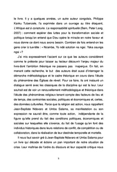 La bible et les miracles pour la survie