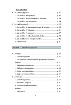 Distractibilité et traumatisme crânien