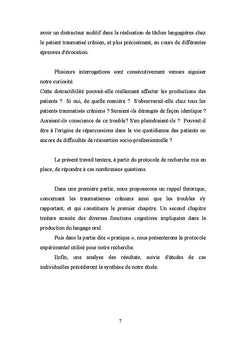 Distractibilité et traumatisme crânien