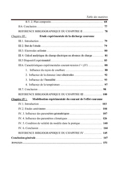 Etude de l évolution du courant de la décharge couronne