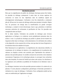 Etude de l évolution du courant de la décharge couronne