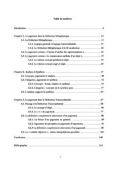 A la recherche d'une définition du jugement chez Kant