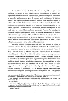 A la recherche d'une définition du jugement chez Kant