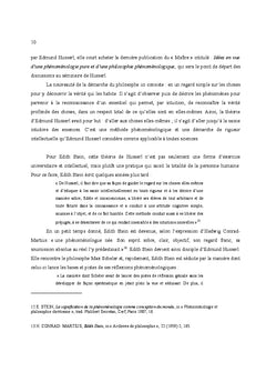 La Problématique de l' Être de la personne Chez Edith Stein