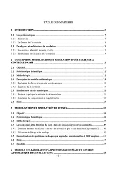 Orientations en Modélisation, Simulation et Applications