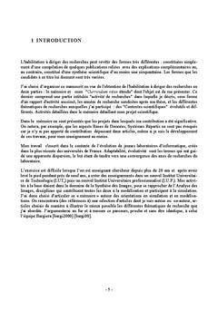 Orientations en Modélisation, Simulation et Applications