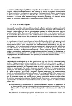 Orientations en Modélisation, Simulation et Applications