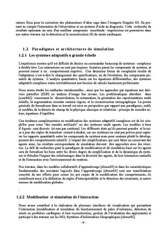 Orientations en Modélisation, Simulation et Applications