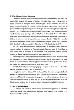 Le cyprès du Tassili n'Ajjer
