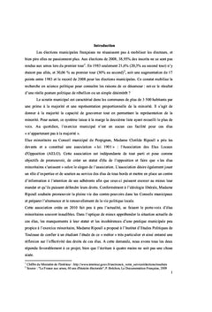Les droits des élus municipaux d'opposition