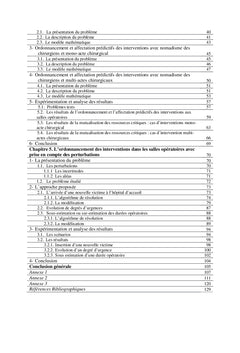 Gestion hospitaliere en situation d'exception