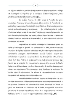 Procidence du cordon ombilical à l'HGPRK (2000-2005)