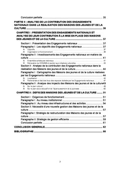 Gestion des infrastructures socioculturelles