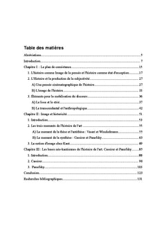 Autour de l'histoire et de l'image