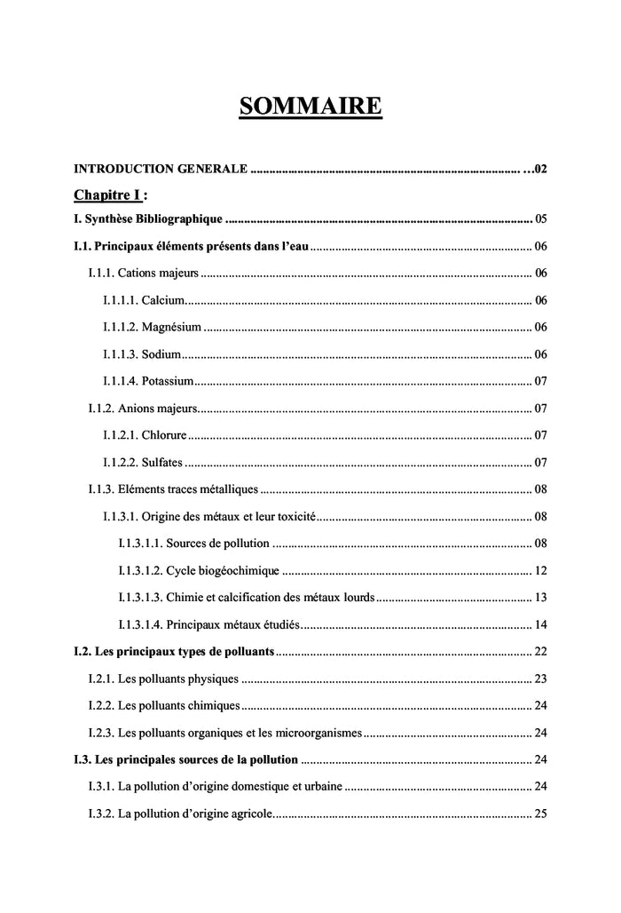 Hydrogéochimie des eaux souterraines