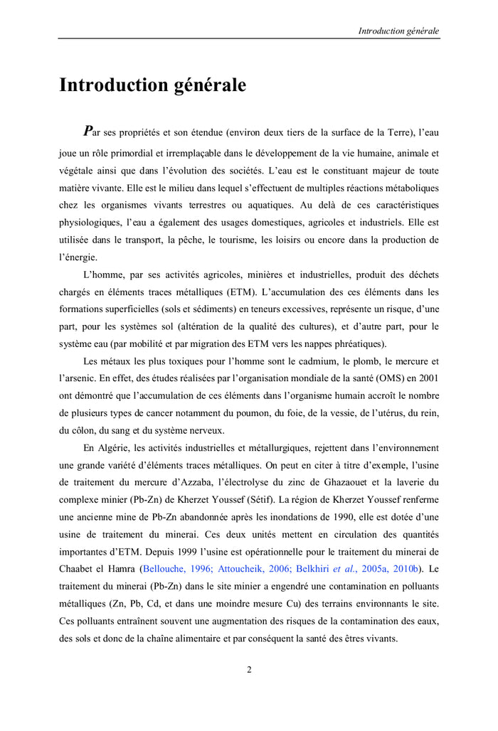 Hydrogéochimie des eaux souterraines