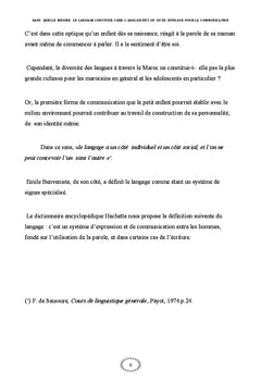Le langage chez l'adolescent : vecteur de communication