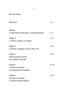 Les Étrusques