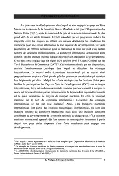 Management des chaînes du transport multimodal international