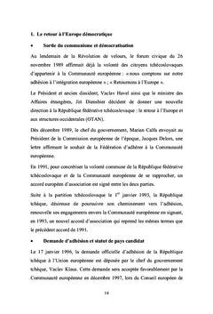 De l'acquis communautaire