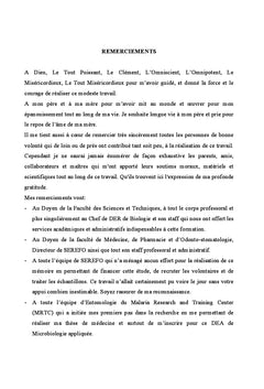 Épidémiologie moléculaire de Mycobacterium tuberculosis à Bamako, Mali
