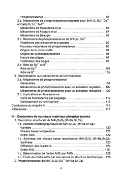 Phosphorescence : mécanismes et nouveaux matériaux