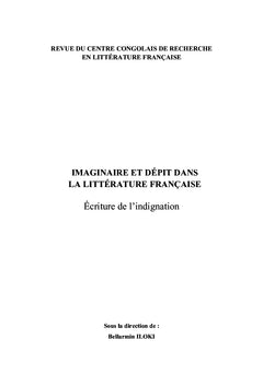 Imaginaire et dépit dans la littérature française