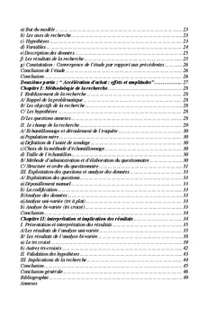 La promotion des ventes & le comportement du consommateur