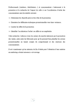 La promotion des ventes & le comportement du consommateur