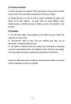 La promotion des ventes & le comportement du consommateur