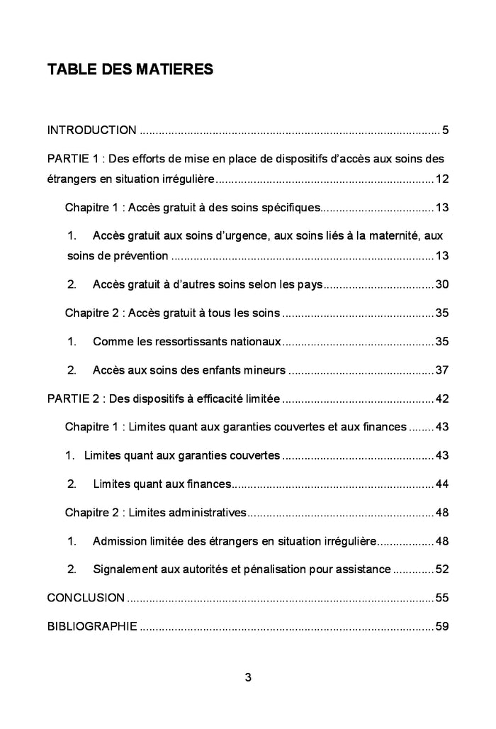 Accès aux soins des étrangers en situation irrégulière en Europe