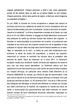 Accès aux soins des étrangers en situation irrégulière en Europe