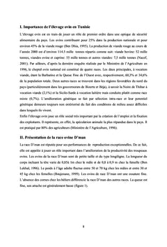 Productivité pondérale des brebis en race D'man en Tunisie