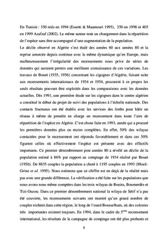 La Cigogne blanche en Algérie